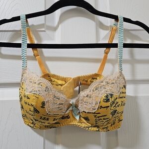 Yellow Victoria's Secret Bra